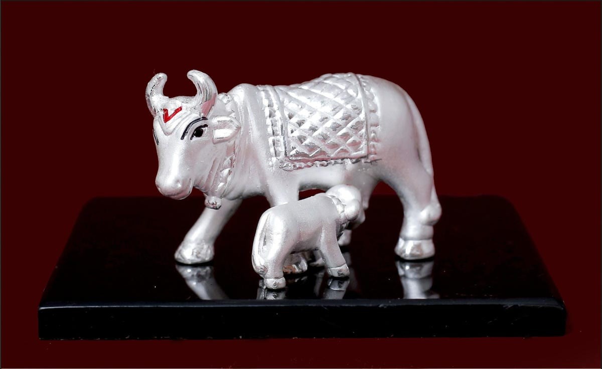 Animals silver idols