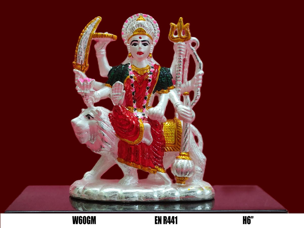 Durga Ji — Enamel