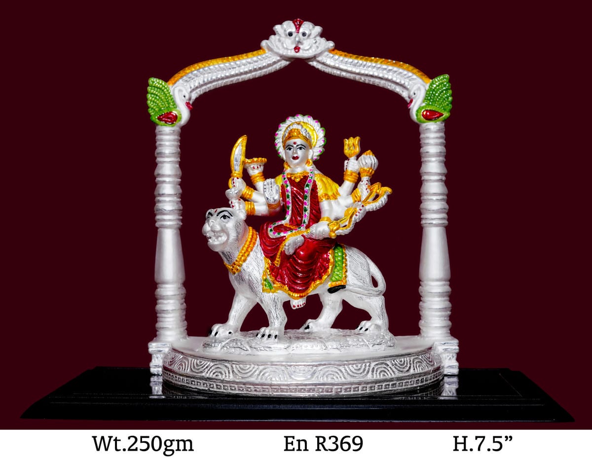 Durga Ji — Enamel