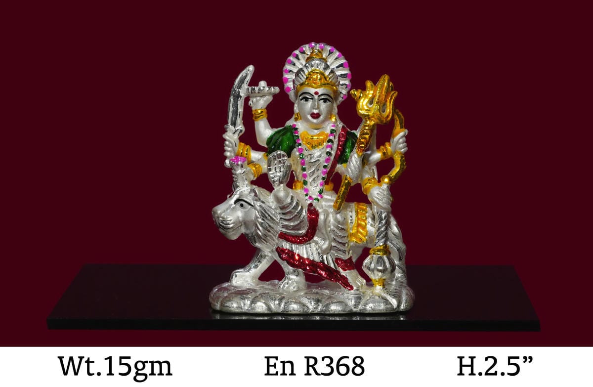 Durga Ji — Enamel