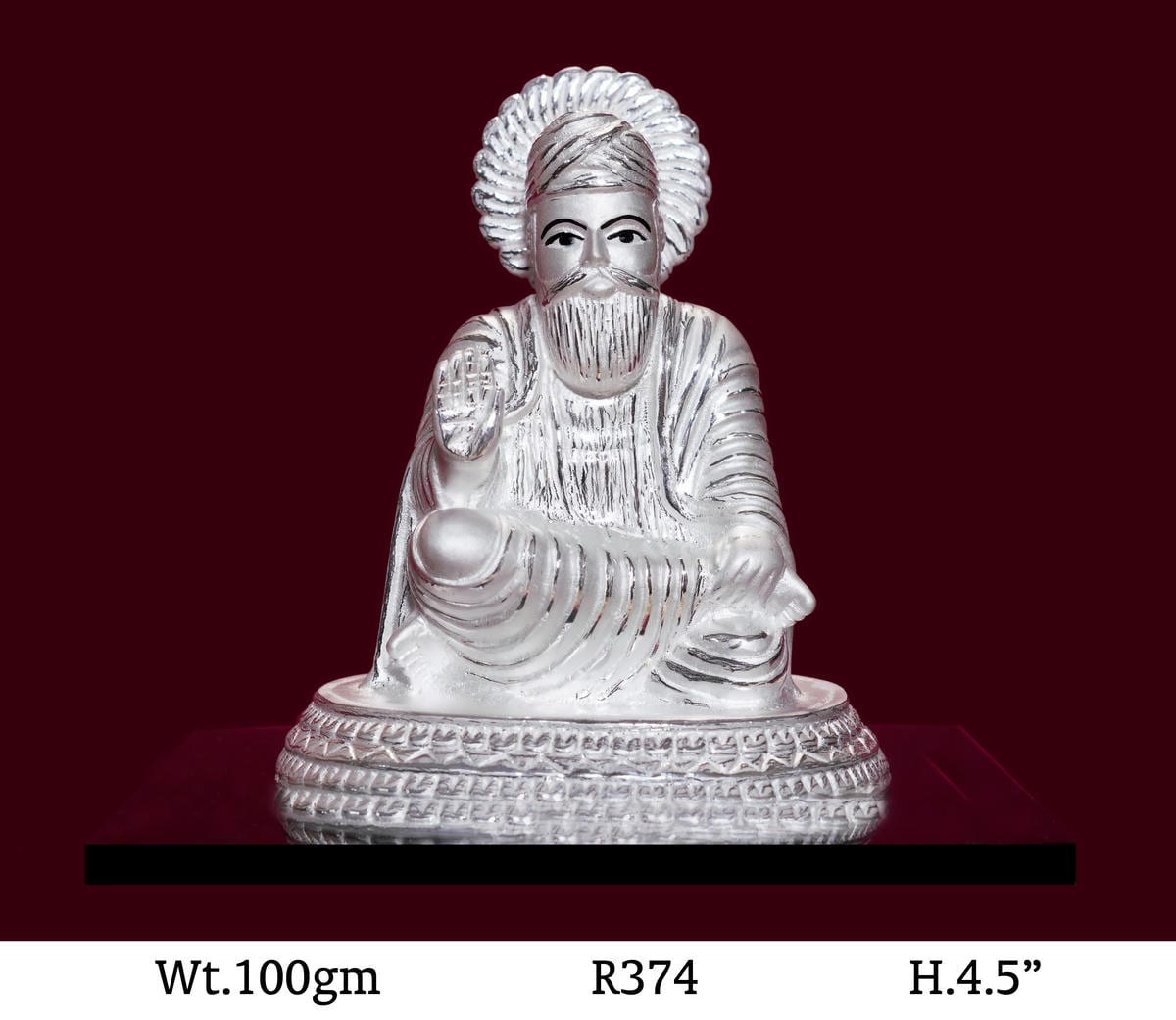 Gurunanak Ji & Saraswati Ji — Plain