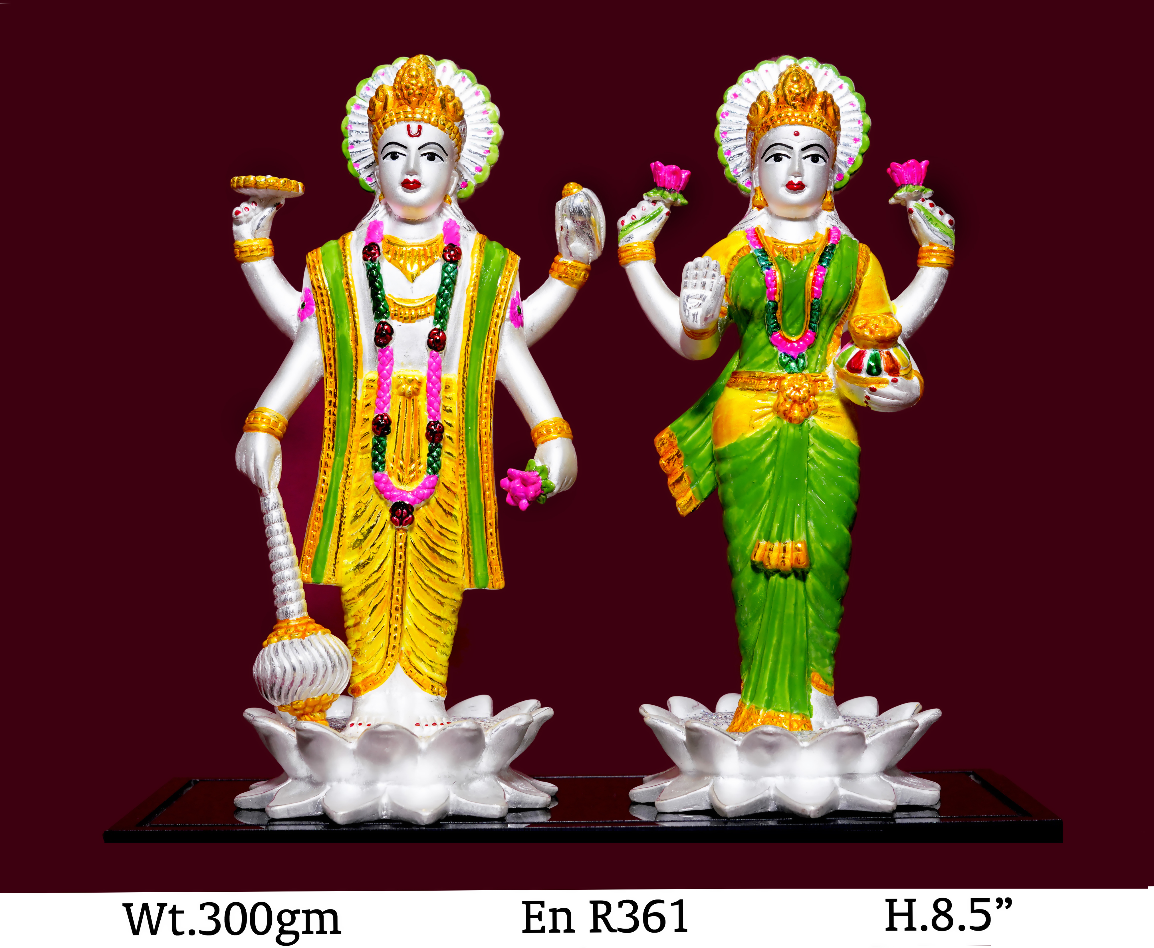 Vishnu Laxmi Ji — Enamel